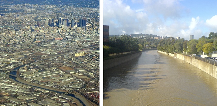 Two views of the river (Photo Credits: Ron Rierling & Gareth Simpson)